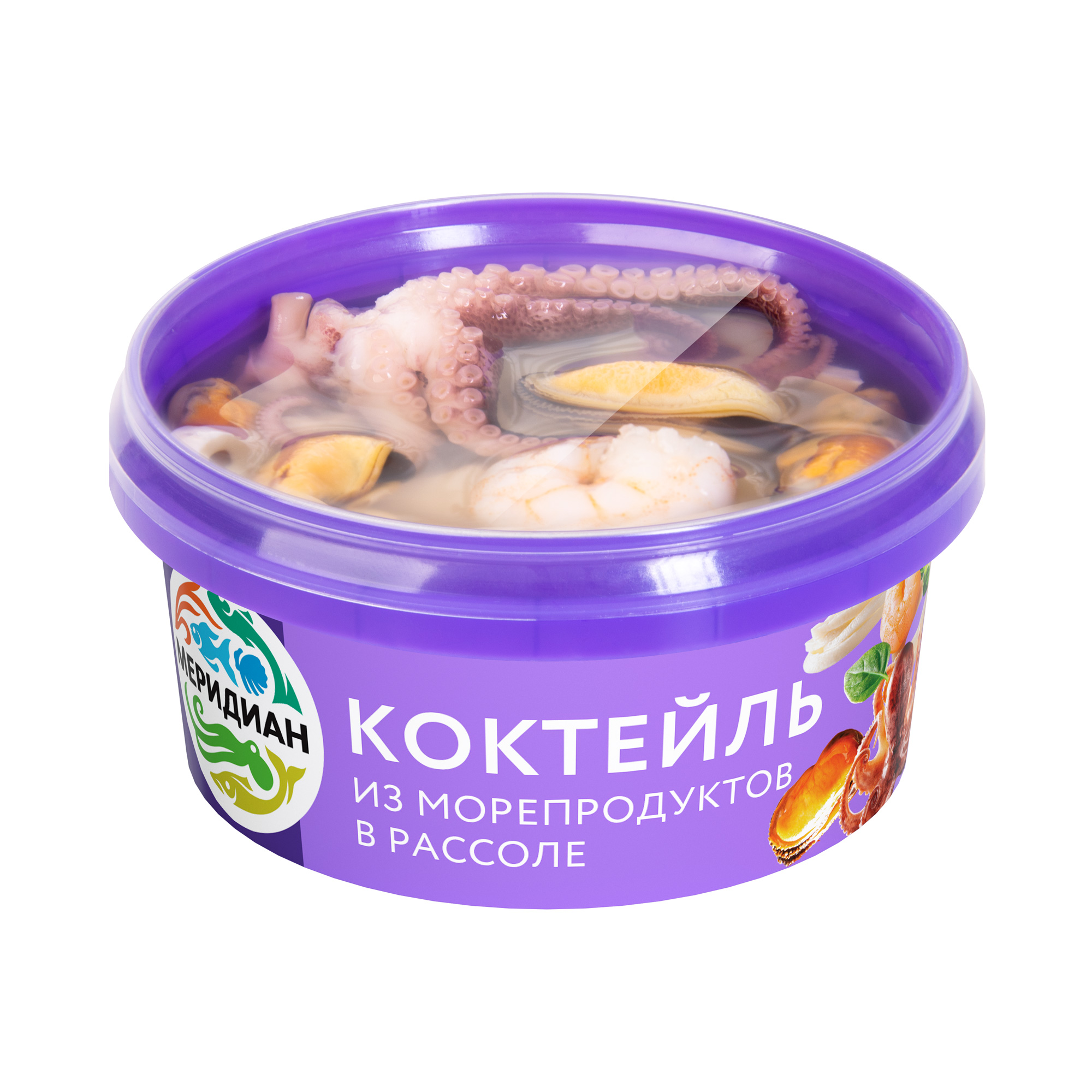 Seafood cocktail in brine, 180 g